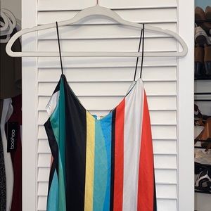 Colorful Striped Dress from ZAFUL